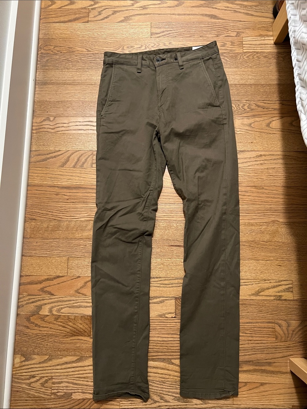 rag & bone Olive Green Chino Pants